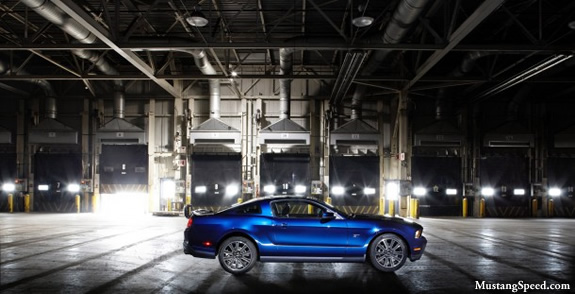 2010 Mustang Metallic Blue
