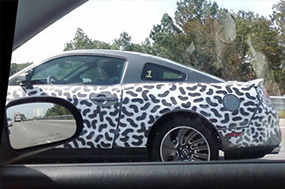2010 Ford Mustang Spy Shot